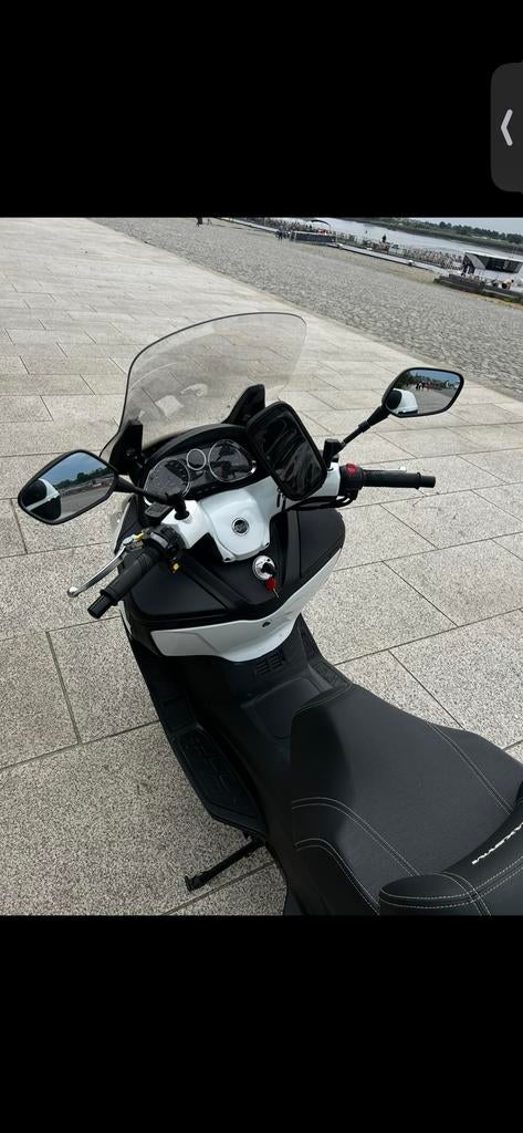 Sym 600i, Motoren, Ophalen