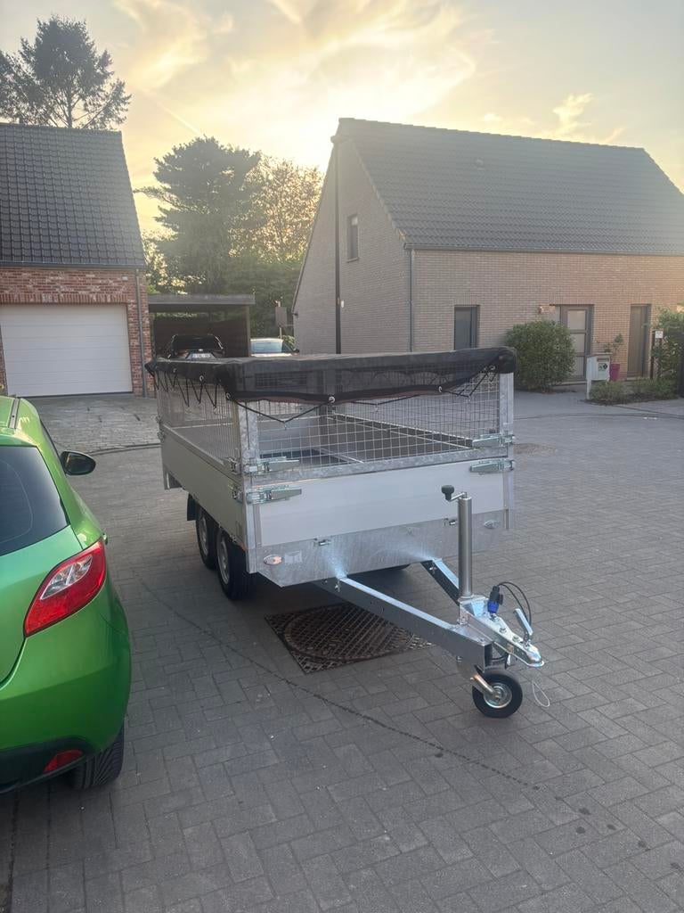Aanhangwagen huren 40€, Enlèvement, Comme neuf