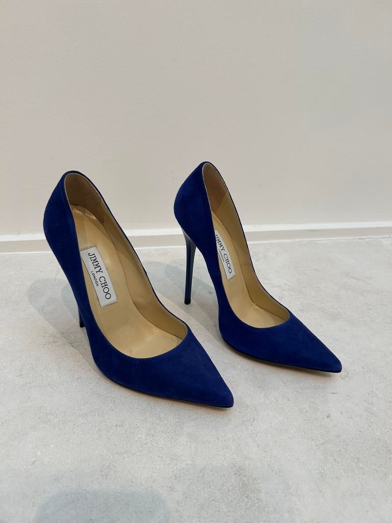 Jimmy Choo pumps T.36 200€, Ophalen, Pumps, Blauw, Nieuw