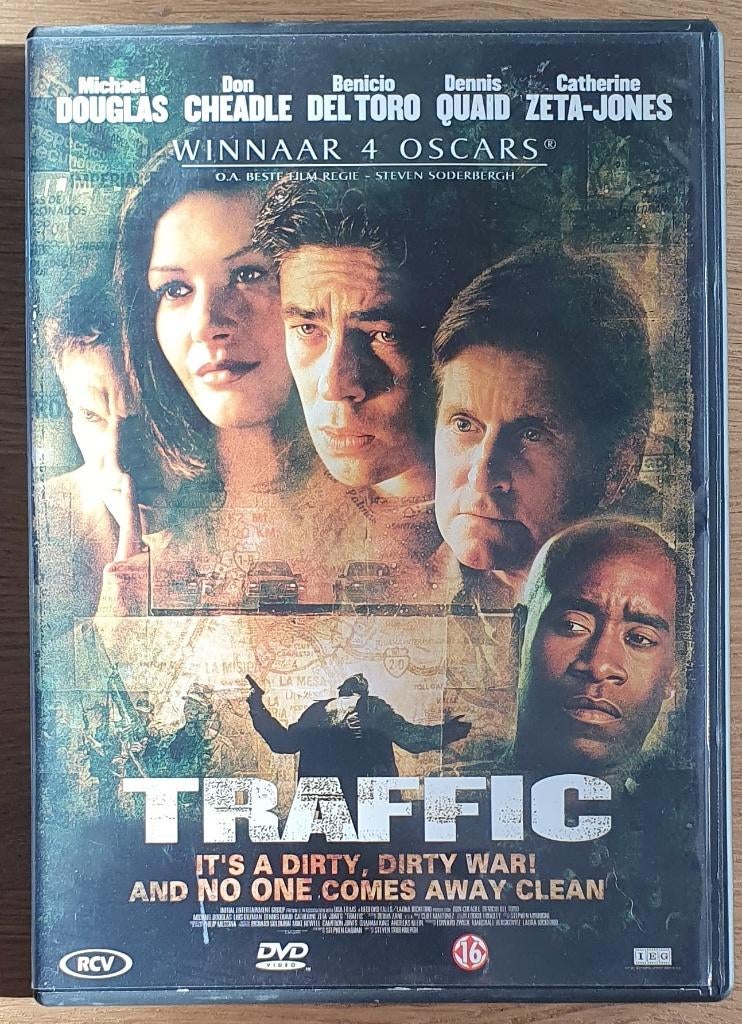 Traffic (2000) - DVD, CD & DVD, DVD | Thrillers & Policiers, Comme neuf, Mafia et Policiers, À partir de 16 ans