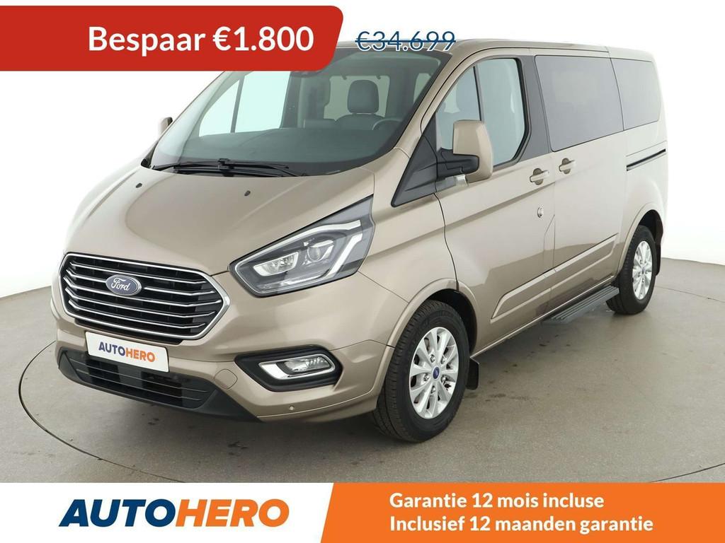 Ford Tourneo Custom 2.0 TDCi 320 L1 Tourneo Titanium X, Auto's, Adaptive Cruise Control, Gebruikt, https://public.car-pass.be/vhr/787a316e-231d-422a-b05c-5f7e62320030
