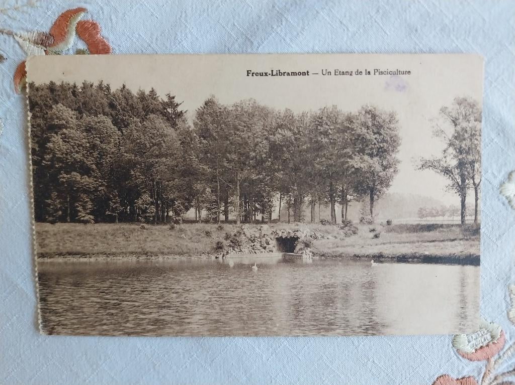 Carte postale ancienne de « Libramont », Enlèvement ou Envoi, 1920 à 1940, Affranchie, Luxembourg