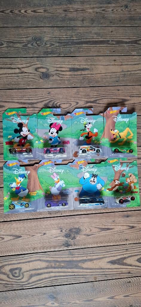 Hotwheels, Mattel, Diecast, Miniatuur, Verzamelen, Disney, Enlèvement ou Envoi