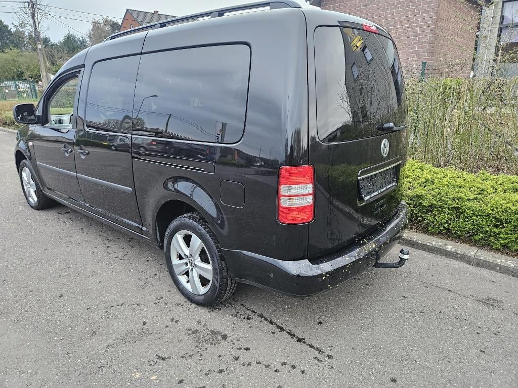 Volkswagen Caddy Double Cabine 1.6 TDi ❗PROBLEME D'INJECTEUR, Autos, Volkswagen, Achat, Entreprise, Boîte manuelle, Noir