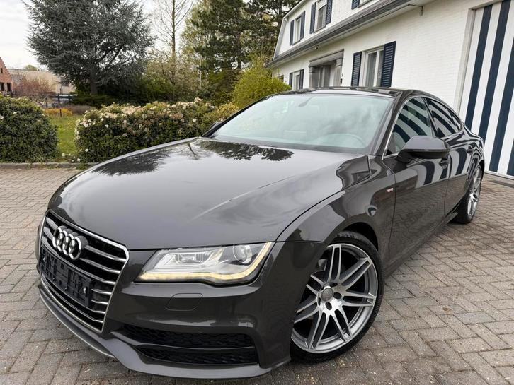 Audi A7 Sportback - 3X S Line - Blanco Gekeurd - Nieuwstaat!, Auto's, Audi, Bedrijf, A7, ABS, Adaptieve lichten, Airbags, Airconditioning