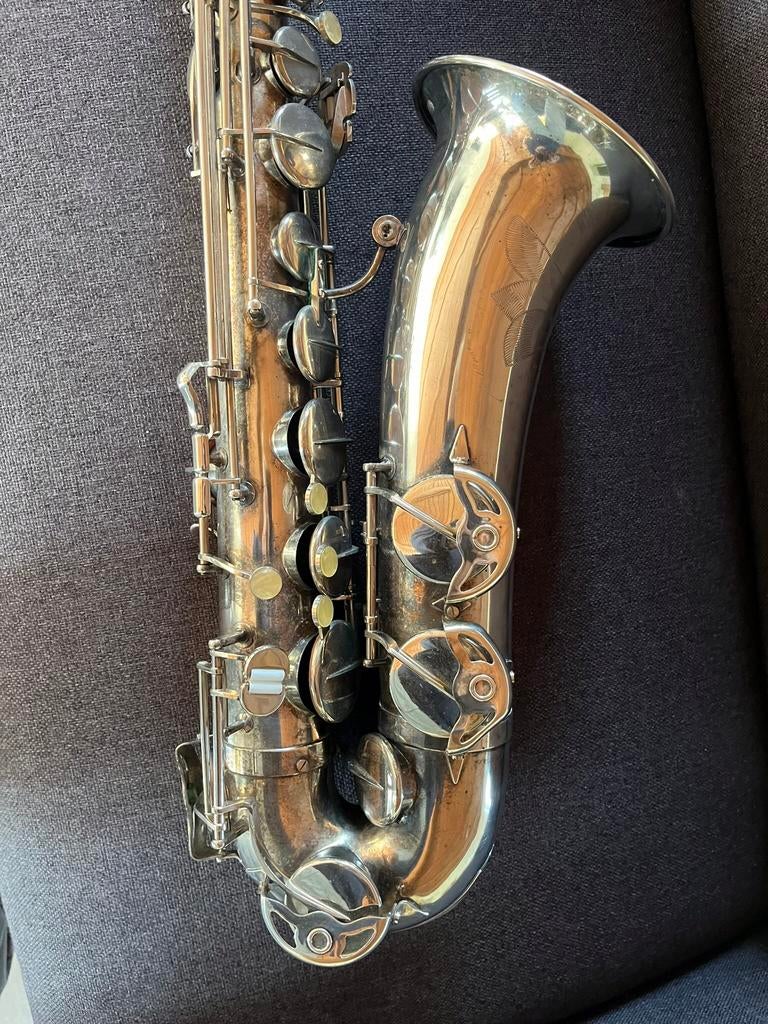 tenorsaxofoon Pierret    simol/ Bb, Muziek en Instrumenten, Blaasinstrumenten | Saxofoons, Ophalen of Verzenden, Gebruikt, Tenor