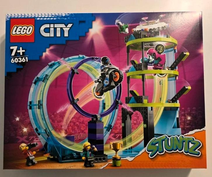 Lego 60361 Ultimate Stunt Riders Challenge gloednieuw, Kinderen en Baby's, Speelgoed | Duplo en Lego, Nieuw, Lego, Complete set