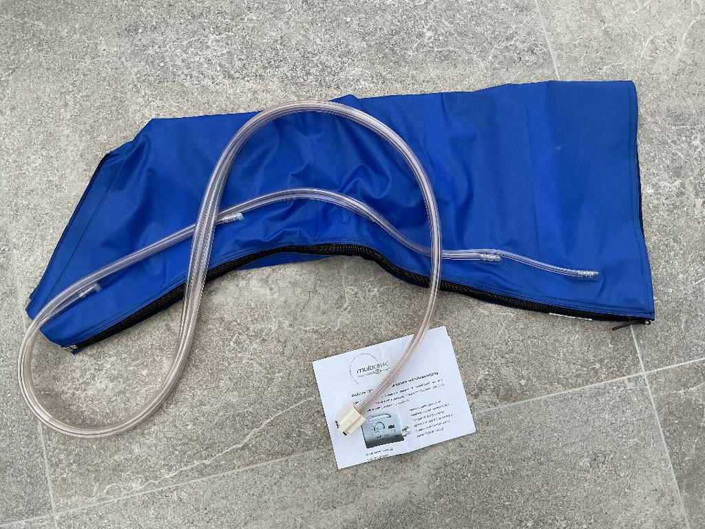 Compressie beenmanchet, Sport en Fitness, Overige Sport en Fitness, Ophalen, Zo goed als nieuw