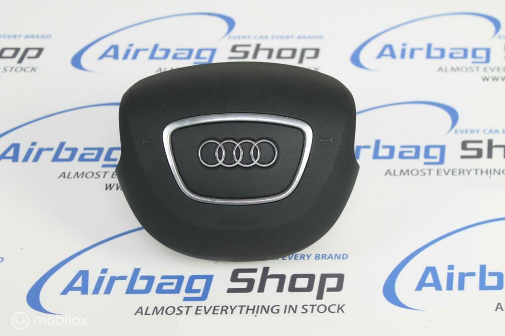 Airbag set - Dashboard zwart 4 spaak Audi Q3 U8 (2011-2018), Gebruikt, Ophalen of Verzenden