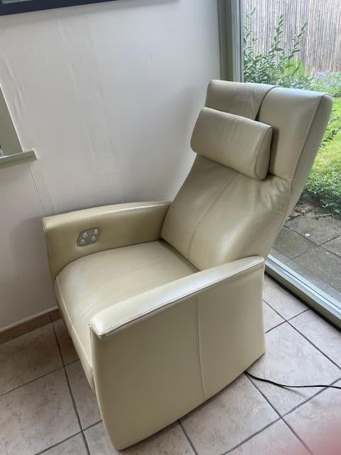 relax elektrisch, Ophalen, Gebruikt, Leer, 50 tot 75 cm