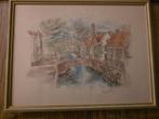 Brugse stadlandschappen in aquarel, Ophalen
