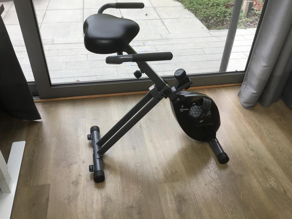 Hometrainer deskbike Tunturi cardio fit D20, Sport en Fitness, Fitnessapparatuur, Ophalen, Zo goed als nieuw, Hometrainer