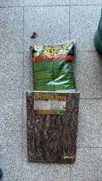 Substraat & kurk achterwand, Ophalen, Nieuw, Terrarium of Paludarium