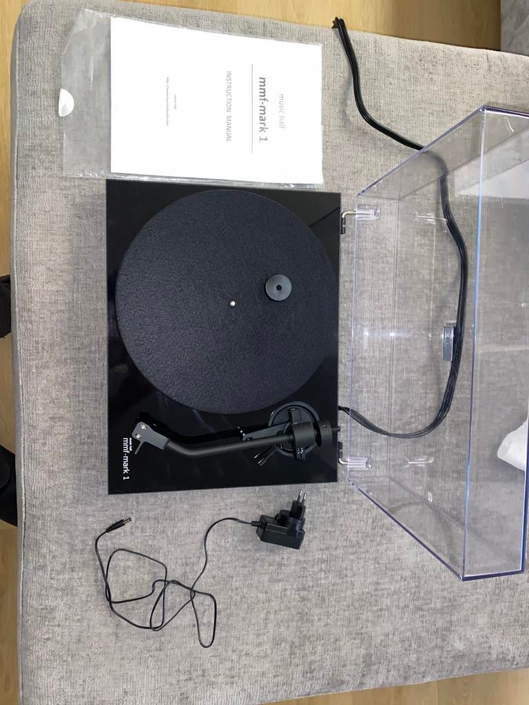 Tourne-disque Music Hall MMF-Mark 1 — Comme neuf, TV, Hi-fi & Vidéo, Tourne-disques, Autres marques, Réglage pitch, Tourne-disque