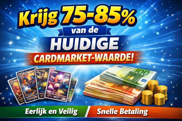 Verkoop je pokemon kaarten, Hobby en Vrije tijd, Verzamelkaartspellen | Pokémon, Nieuw, Losse kaart, Ophalen