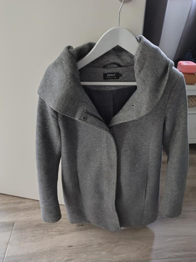 Jas only grijs medium, Only, Nieuw, Grijs, Ophalen