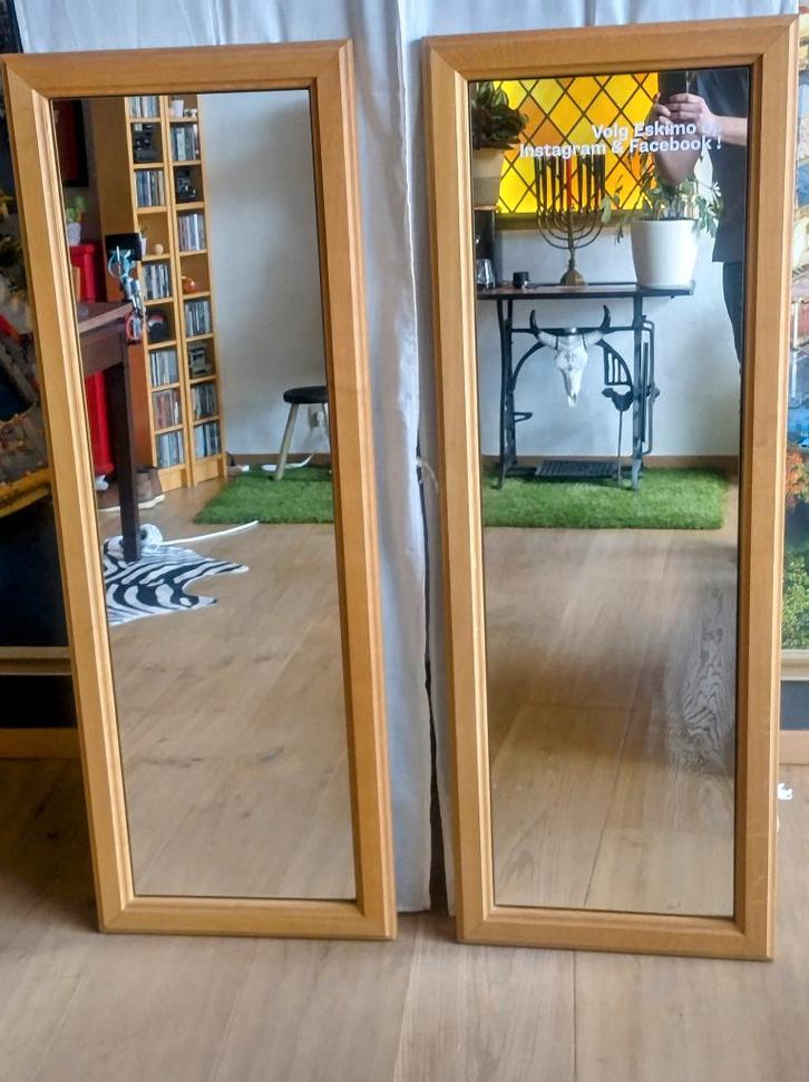 Grote Passpiegel / Wandspiegel 140x50 cm - Nog 1 exemplaar!, Huis en Inrichting, Woonaccessoires | Spiegels, Nieuw, 50 tot 75 cm