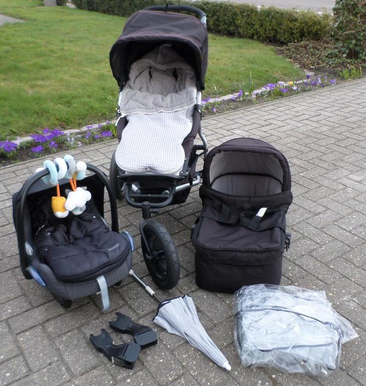 Kinderwagen mountain Buggy " Urban jungle 3-in1, Kinderen en Baby's, Kinderwagens en Combinaties, Zo goed als nieuw, Kinderwagen