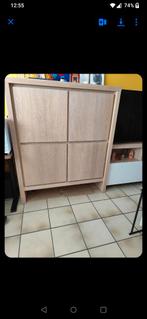 Barkast, Huis en Inrichting, Ophalen, 100 tot 150 cm, 100 tot 150 cm, Eikenhout