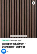 Wandpanelen walnoot, Ophalen