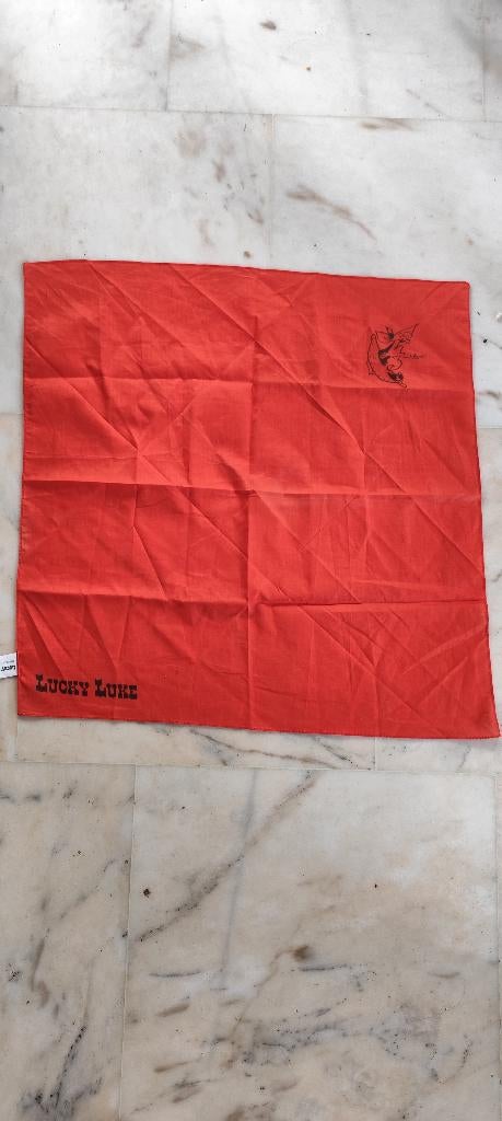 Foulard Lucky Luke., Collections, Personnages de BD, Enlèvement ou Envoi, Autres personnages, Neuf, Vêtements