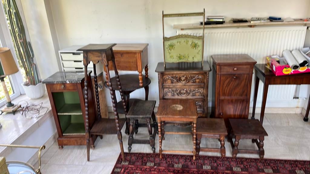 Kleine meubeltjes, Ophalen