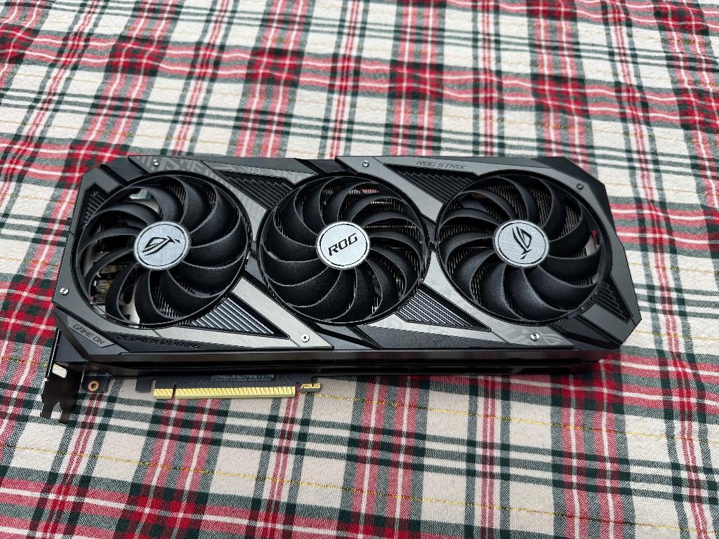 ROG STRIX RTX 3070 TI, Computers en Software, Videokaarten, Ophalen, GDDR6, PCI-Express 4, Zo goed als nieuw