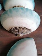 Wandlampen art deco, Huis en Inrichting, Ophalen, Zo goed als nieuw, Glas, Art deco