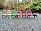 7 vintage Herve stoelen, Ophalen, Gebruikt, Overige kleuren, Herve