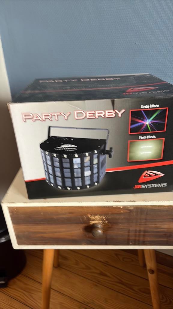PARTY DERBY JB SYSTEMS, Ophalen, Nieuw, Licht, Geluidgestuurd