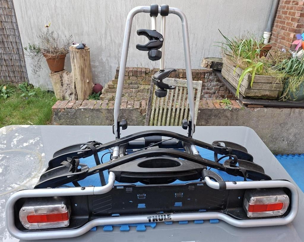 Fietsendrager Thule Euroride 941 - 2 fietsen, Ophalen, Gebruikt, Brede banden, 2 fietsen
