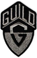 Guild Guitar stoffen opstrijk patch embleem, Verzenden, Nieuw, Kleding