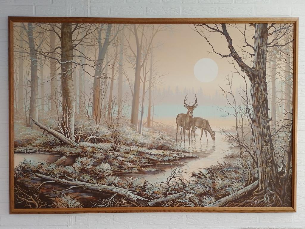 Tableau/Peinture grande taille, Antiquités & Art, Art | Peinture | Classique, Enlèvement