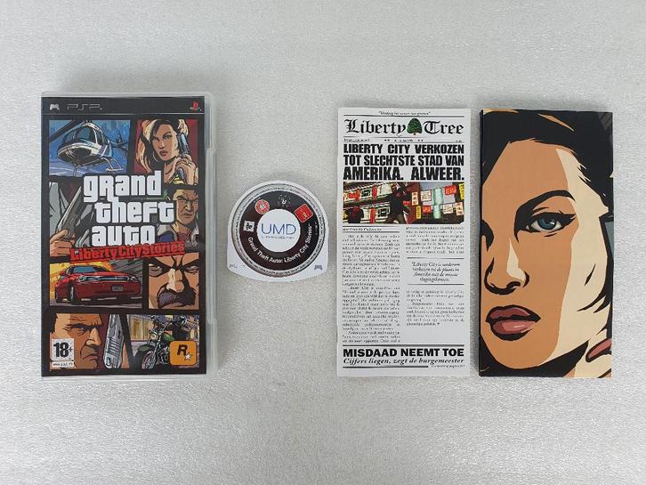 PSP: GTA - Liberty City Stories, Consoles de jeu & Jeux vidéo, Jeux | Sony PlayStation Portable, Utilisé, Enlèvement ou Envoi