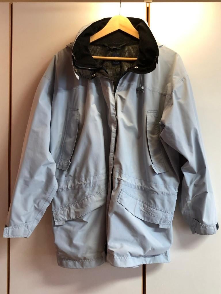 dames regenjas Lafuma, Kleding | Dames, Jassen | Zomer, Ophalen of Verzenden, Zo goed als nieuw, Maat 42/44 (L), Blauw