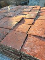 Lot antieke terracotta tegels Voor info BELLEN 0474220705, Antiek en Kunst, Ophalen