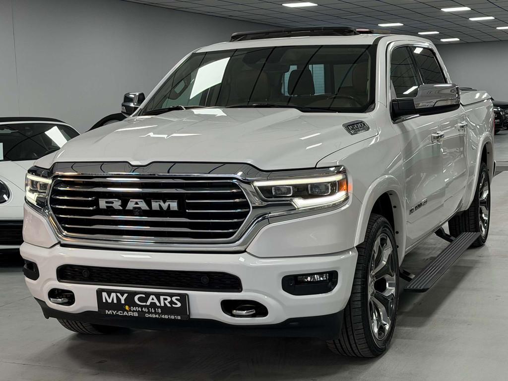 Dodge Ram 5.7 Lpg Limited Longhorn Toit Pano Suspension Airm, Auto's, Automaat, 4 deurs, Gebruikt, Wit