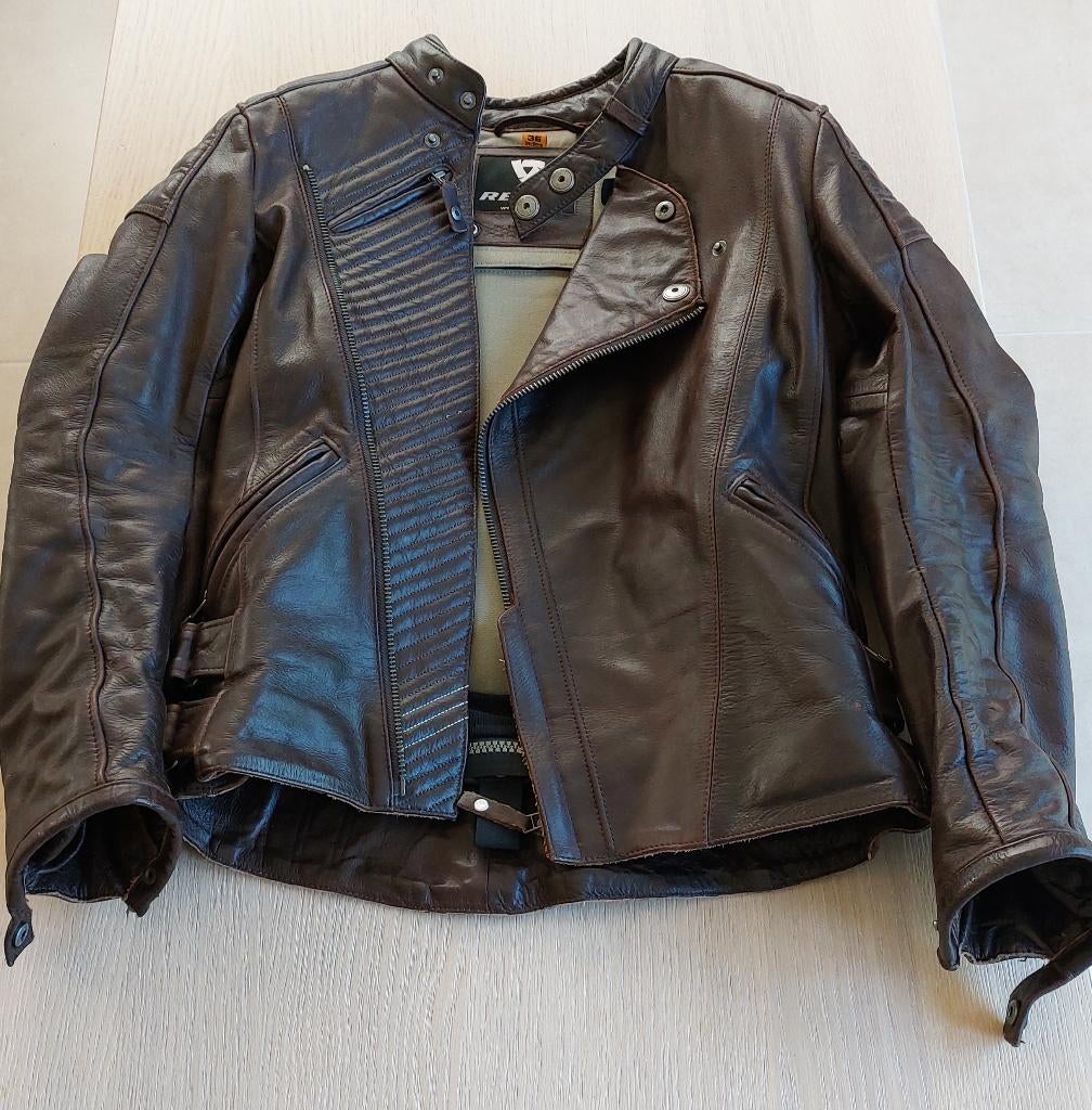 Revit motorjas dames of meisjes maat 36, Motoren, Ophalen, Dames, Jas | leer, REV’IT!