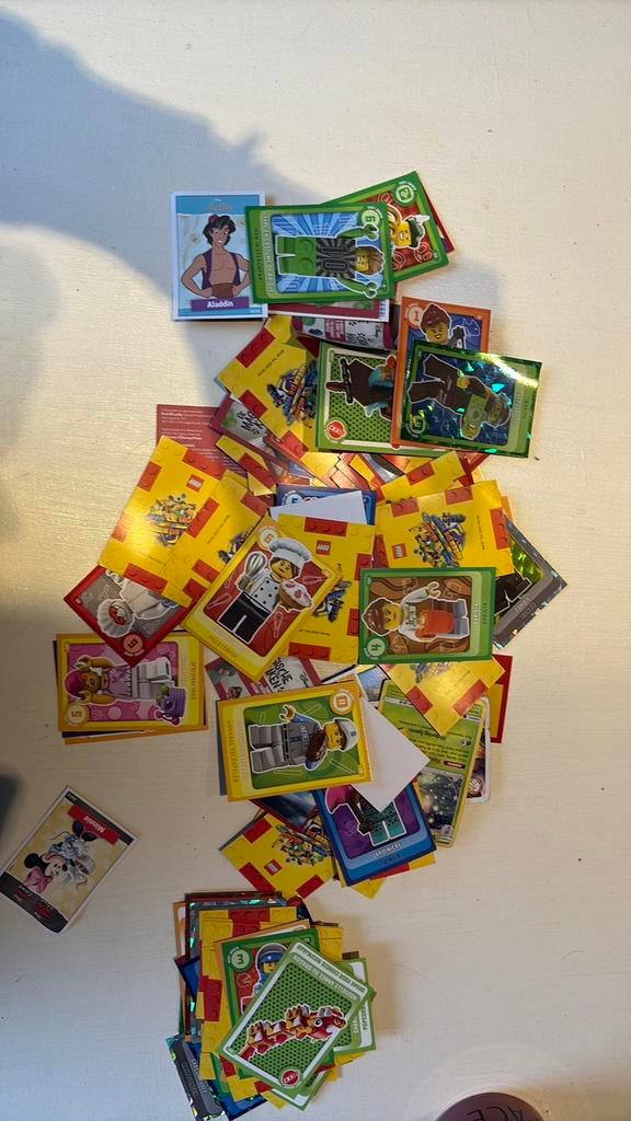 Lego “creer de wereld” kaartjes allerhande, Ophalen