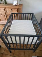 Antracietgrijs kinderpark, Ophalen, Gebruikt, Rechthoekig, In hoogte verstelbaar