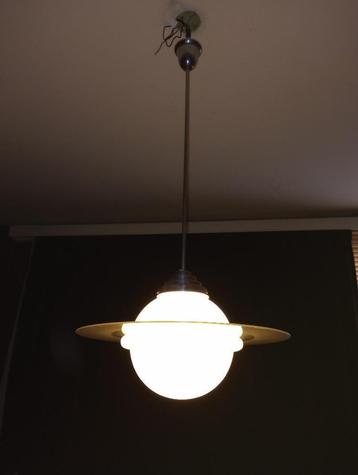 Art Deco hang/plafondlamp"SATURN" beschikbaar voor biedingen