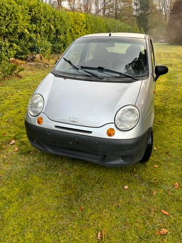 Daewoo matiz 800 essence 2004 (76000km), Autos, Daewoo, Argent ou Gris, Achat, Matiz, Boîte manuelle