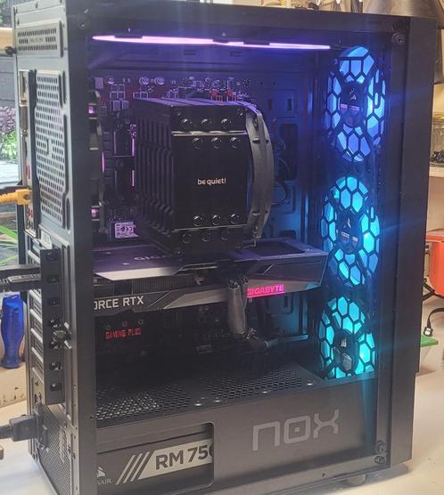 Refurbished Game PC i5-9600K | RTX 3060 Ti, Computers en Software, Desktop Pc's, Refurbished, 3 tot 4 Ghz, SSD, 32 GB, Met videokaart