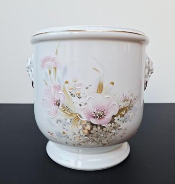 Vintage Limoges porseleinen bloempot of wijnkoeler beschikbaar voor biedingen