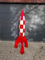 Kuifje mega Raket Decoratie beeld, Ophalen, Kuifje, Gebruikt, Beeldje of Figuurtje