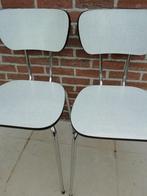 2 formica stoelen vintage, Huis en Inrichting, Stoelen, Ophalen