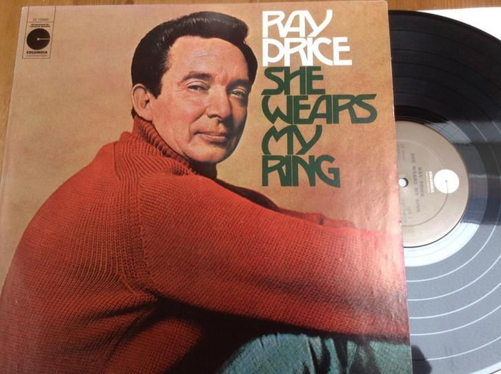 LP Ray Price “She wears my ring”, Cd's en Dvd's, Vinyl | Country en Western, Gebruikt, 12 inch, Ophalen of Verzenden