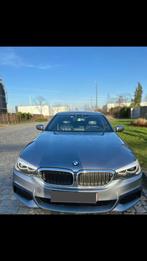 BMW 5 Serie, Auto's, BMW, Te koop, Zilver of Grijs, Berline, Emergency brake assist