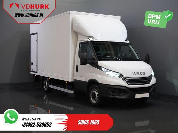 Iveco Daily 35S18HV 3.0 Aut. ZF BPM VRIJ! Bakwagen Laadklep/, Auto's, Bestelwagens en Lichte vracht, Bedrijf, ABS, Adaptive Cruise Control