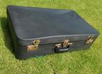 Ancienne grande valise, 45 à 55 cm, Utilisé, Cuir, Enlèvement ou Envoi